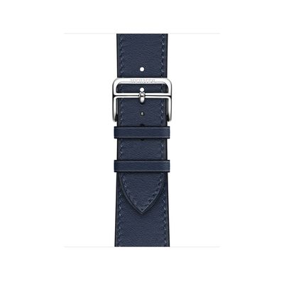 Apple Watch Hermès - 41mm Navy Swift Leather Single Tour