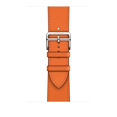Apple Watch Hermès - 45mm Orange Swift Leather Single Tour