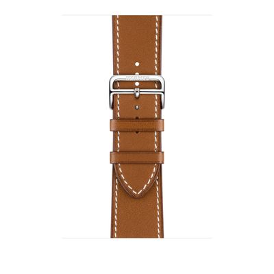 Apple Watch Hermès - 45mm Fauve Barénia Leather Single Tour Deployment Buckle