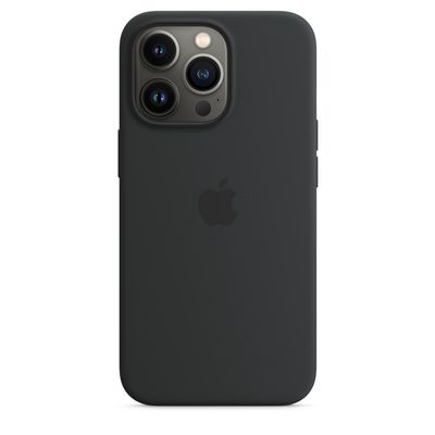 iPhone 13 Pro Silicone Case with MagSafe - Midnight