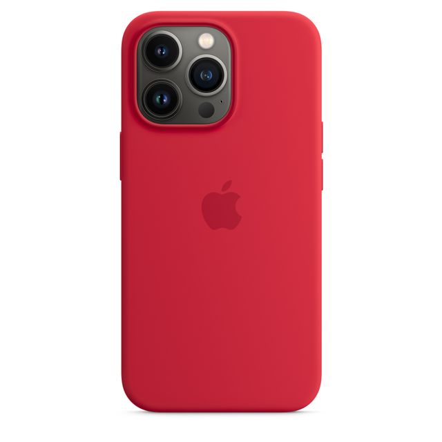 iPhone 13 Pro Silicone Case with MagSafe – (PRODUCT)RED 