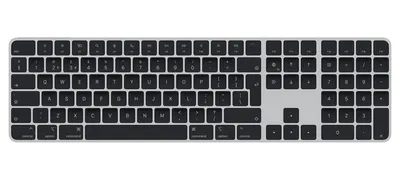 Magic Keyboard with Touch ID and Numeric Keypad for Mac models with Apple silicon - British English - Black Keys