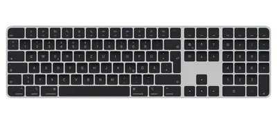 Magic Keyboard with Touch ID and Numeric Keypad for Mac models with Apple silicon - German - Black Keys