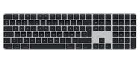 Magic Keyboard with Touch ID and Numeric Keypad for Mac models with Apple silicon - Danish - Black Keys