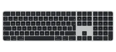 Magic Keyboard with Touch ID and Numeric Keypad for Mac models with Apple silicon - Portuguese - Black Keys
