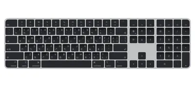 Magic Keyboard with Touch ID and Numeric Keypad for Mac models with Apple silicon - Chinese (Zhuyin) - Black Keys