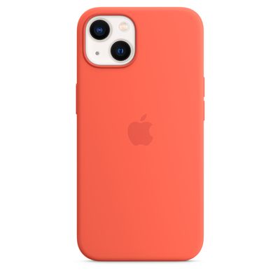 iPhone 13 Silicone Case with MagSafe - Nectarine