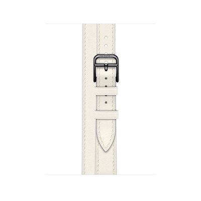 Apple Watch Hermès - 41mm Blanc Attelage Double Tour