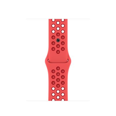 41mm Bright Crimson/Gym Red Nike Sport Band