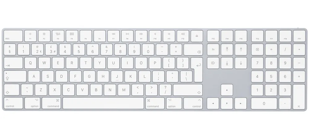 Magic Keyboard with Numeric Keypad - British English