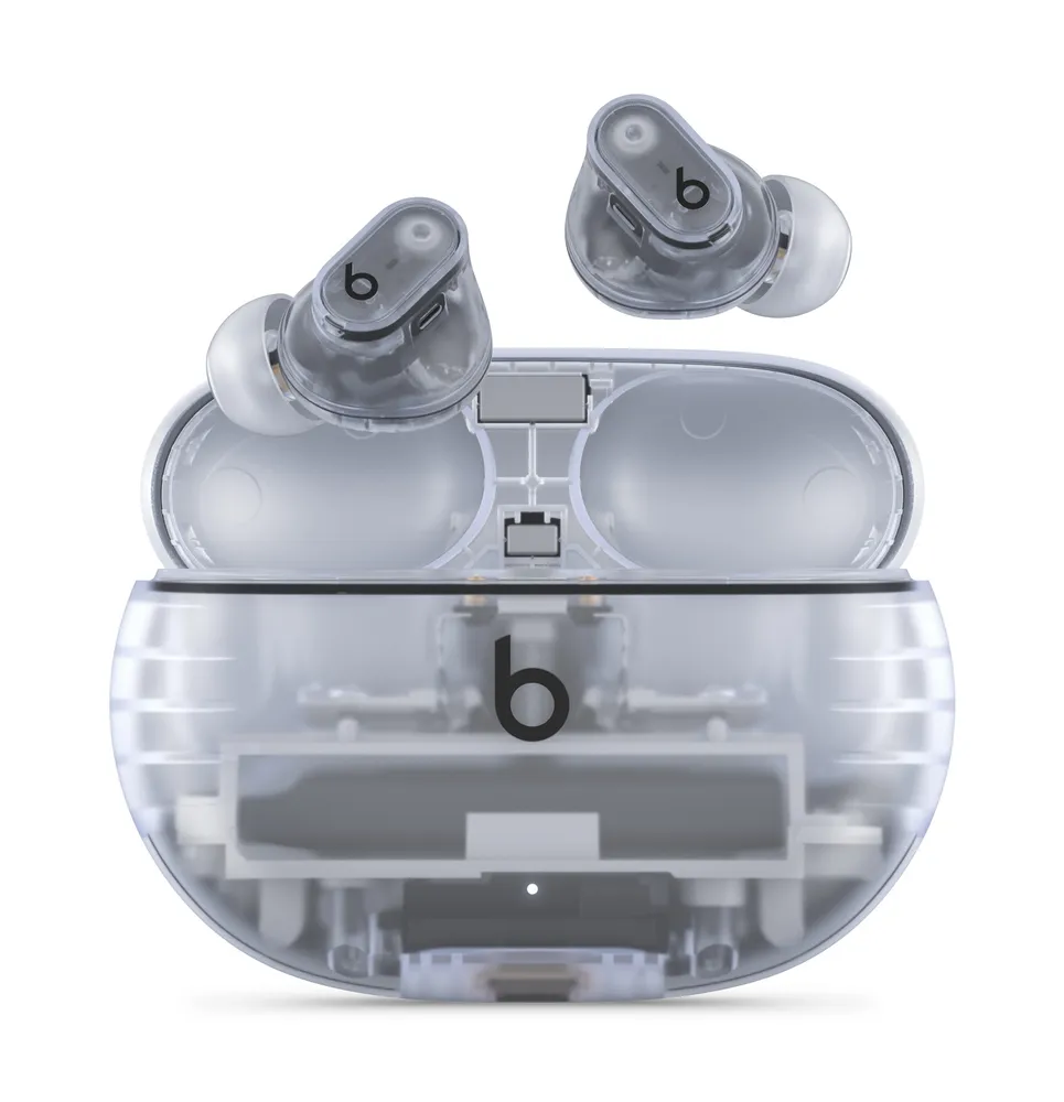 Beats Studio Buds + True Wireless Noise Cancelling Earbuds — Transparent