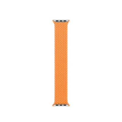 41mm Bright Orange Braided Solo Loop - Size 1