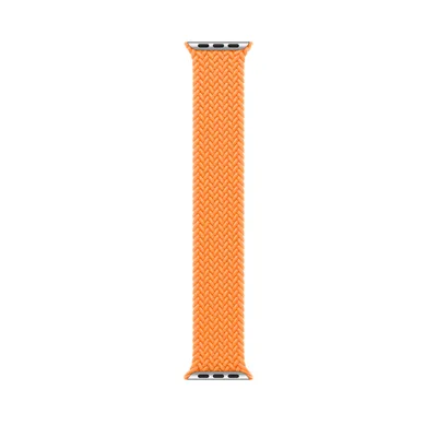 45mm Bright Orange Braided Solo Loop - Size 1
