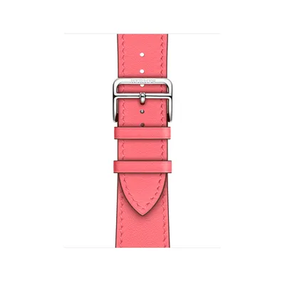 Apple Watch Hermès - 41mm Rose Azalée Swift Leather Single Tour