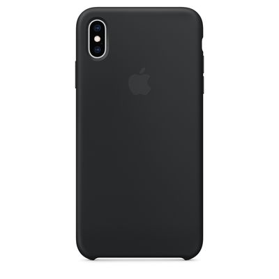 iPhone XS Max Silicone Case - Black