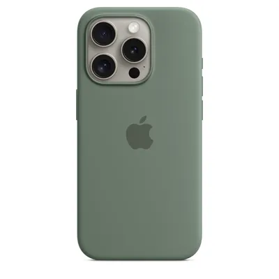 iPhone 15 Pro Silicone Case with MagSafe - Cypress