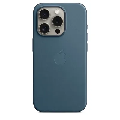 iPhone 15 Pro FineWoven Case with MagSafe - Pacific Blue
