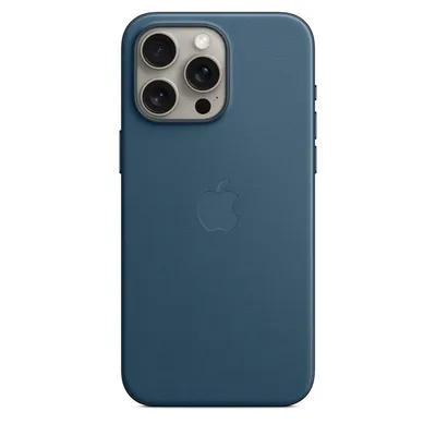 iPhone 15 Pro Max FineWoven Case with MagSafe - Pacific Blue
