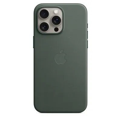 iPhone 15 Pro Max FineWoven Case with MagSafe - Evergreen