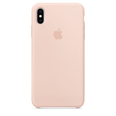 iPhone XS Max Silicone Case - Pink Sand