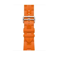 Apple Watch Hermès - 45mm Orange Kilim Single Tour