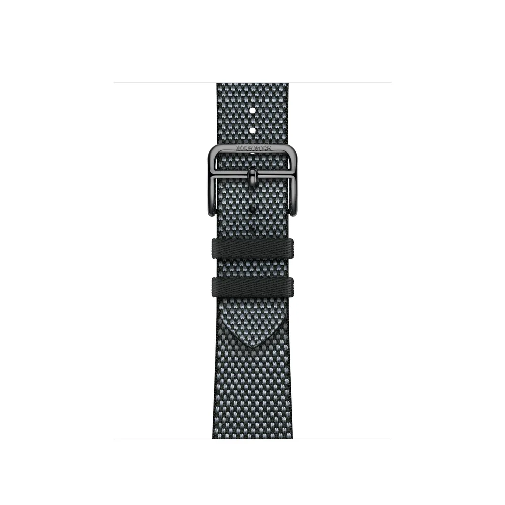 Apple Watch Hermès - 41mm Denim/Noir Toile H Single Tour