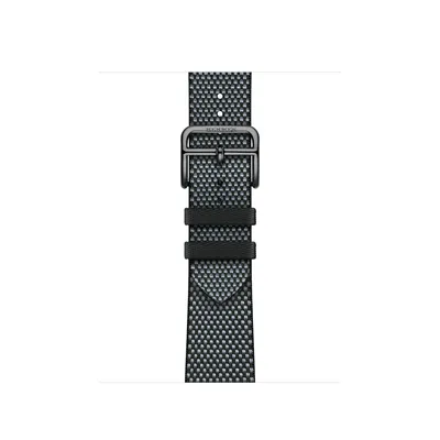Apple Watch Hermès - 41mm Denim/Noir Toile H Single Tour