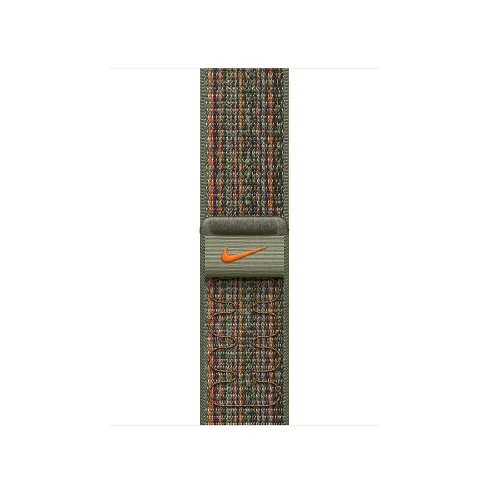 41mm Sequoia/Orange Nike Sport Loop