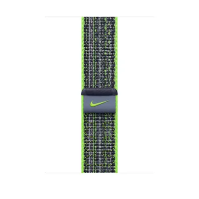 45mm Bright Green/Blue Nike Sport Loop