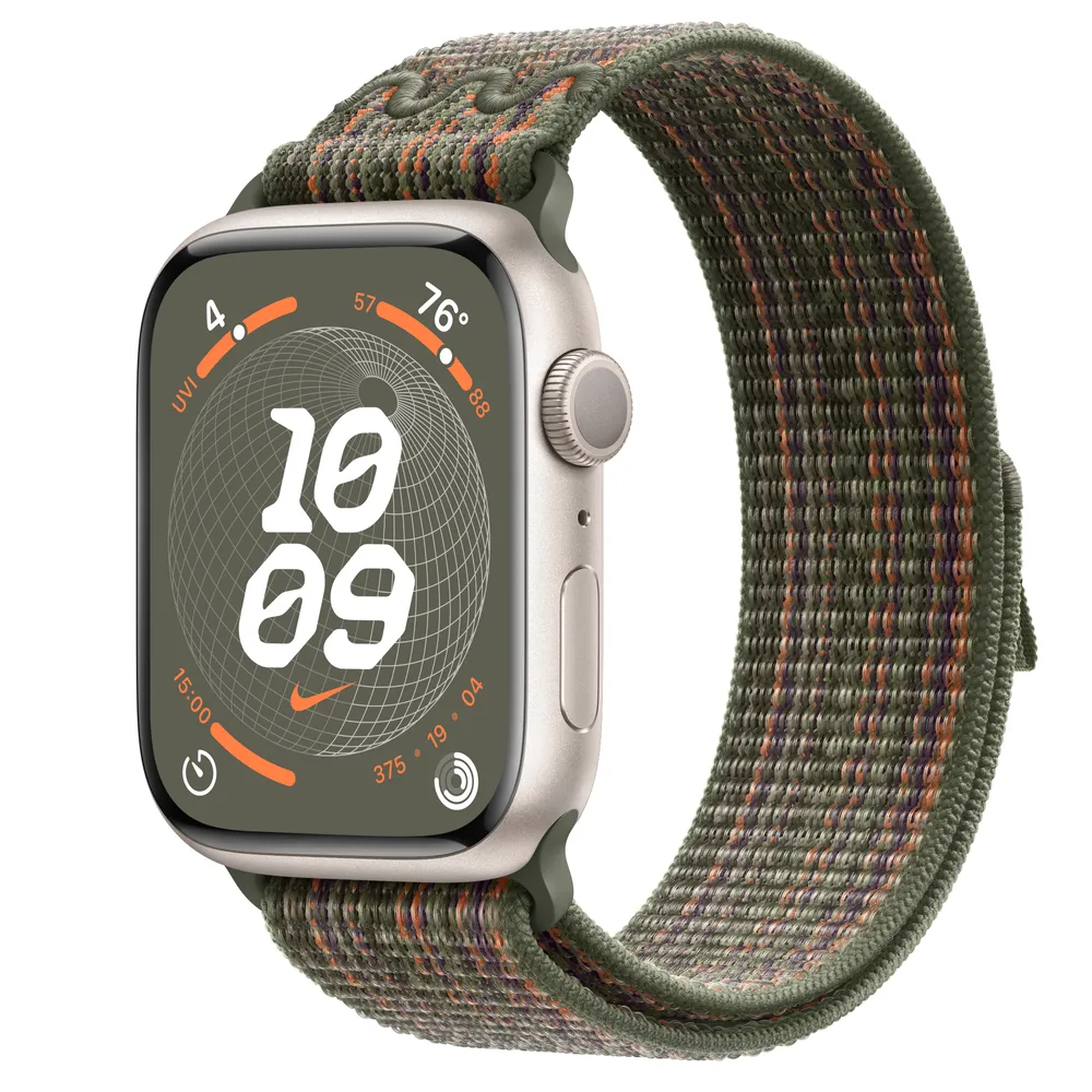 Apple Watch Series 9 GPS, 45mm Starlight Aluminum Case with  