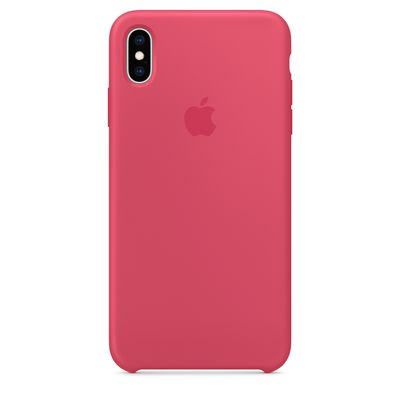 iPhone XS Max Silicone Case - Hibiscus