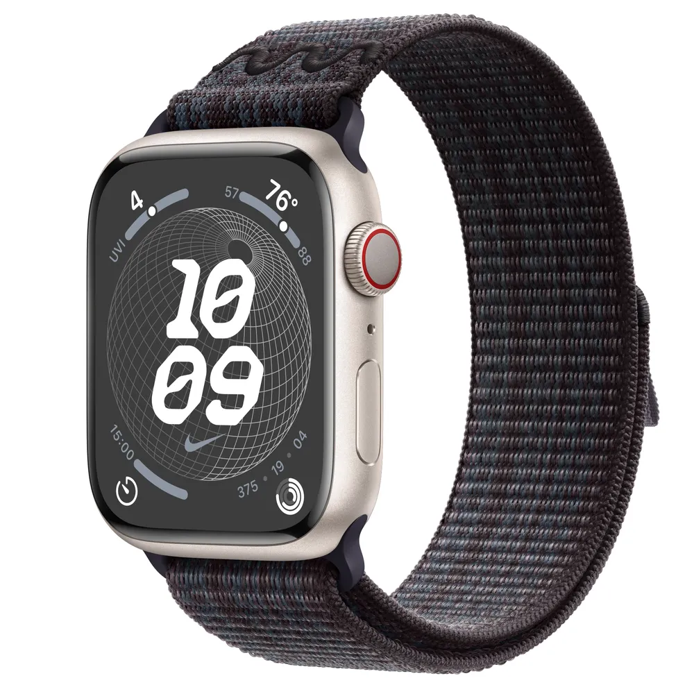 Apple Watch Series 9 GPS + Cellular, 45mm Starlight Aluminum  