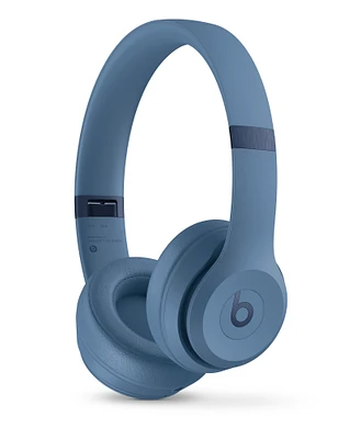 Beats Solo 4 — On-Ear Wireless Headphones – Slate Blue