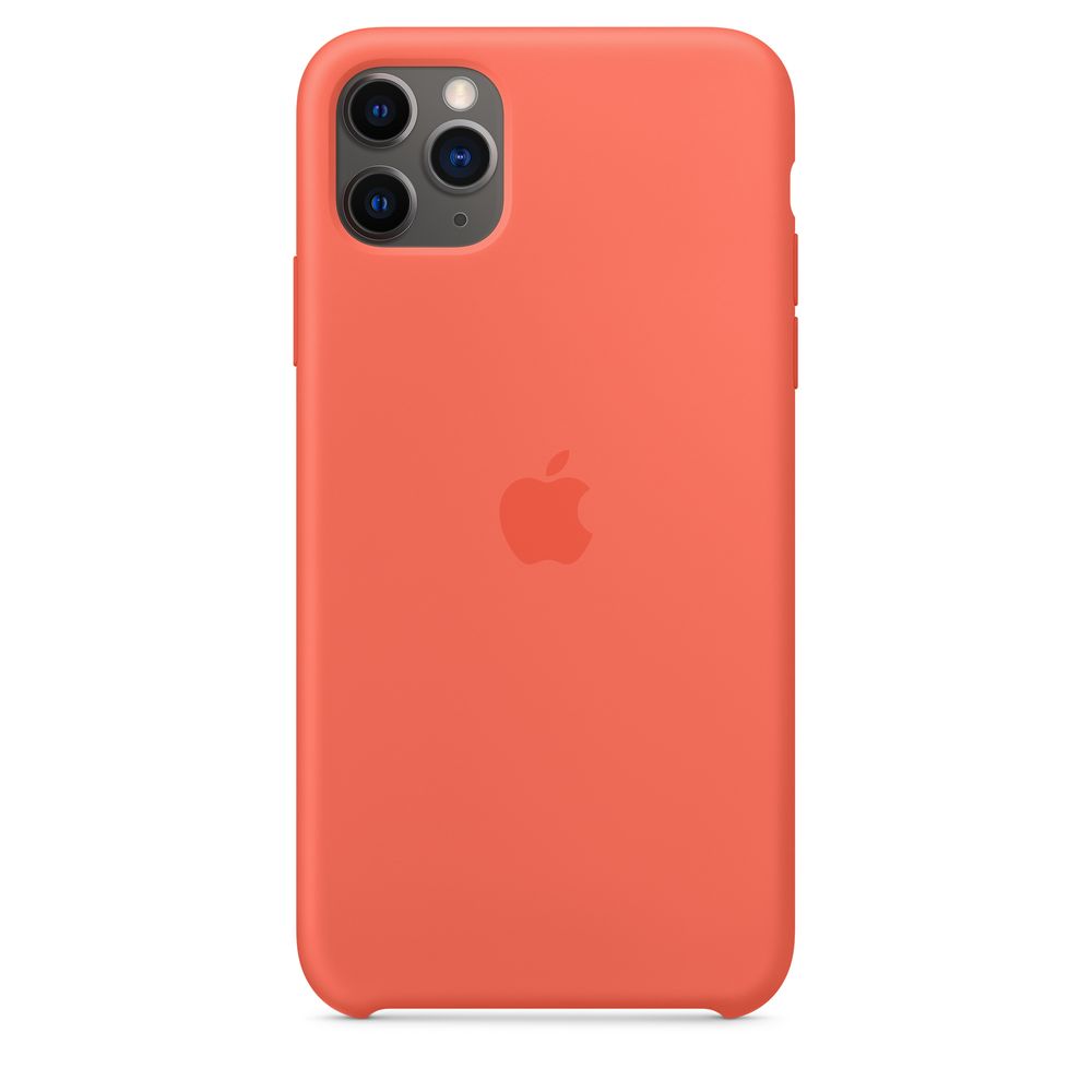 iPhone 11 Pro Max Silicone Case - Clementine