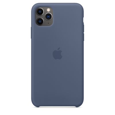 iPhone 11 Pro Max Silicone Case - Alaskan Blue