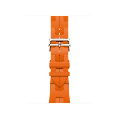 Apple Watch Hermès - 42mm Orange Kilim Single Tour