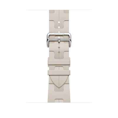 Apple Watch Hermès - 46mm Béton Kilim Single Tour