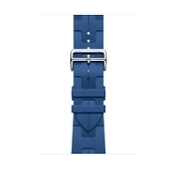 Apple Watch Hermès - 46mm Bleu de France Kilim Single Tour