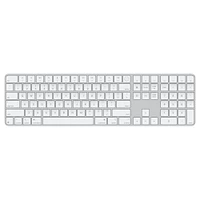 Magic Keyboard with Touch ID and Numeric Keypad for Mac models with Apple silicon (USB–C) - US English - White Keys