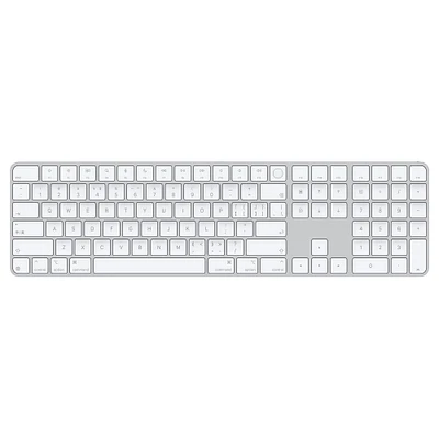 Magic Keyboard with Touch ID and Numeric Keypad for Mac models with Apple silicon (USB–C) - Chinese (PinYin) - White Keys