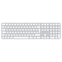 Magic Keyboard with Touch ID and Numeric Keypad for Mac models with Apple silicon (USB–C) - Spanish (Latin American) - White Keys