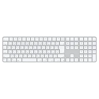 Magic Keyboard with Touch ID and Numeric Keypad for Mac models with Apple silicon (USB–C) - Japanese - White Keys