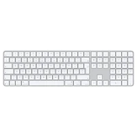 Magic Keyboard with Touch ID and Numeric Keypad for Mac models with Apple silicon (USB–C) - Portuguese - White Keys