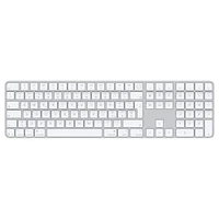 Magic Keyboard with Touch ID and Numeric Keypad for Mac models with Apple silicon (USB–C) - Italian - White Keys