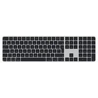 Magic Keyboard with Touch ID and Numeric Keypad for Mac models with Apple silicon (USB–C) - French - Black Keys