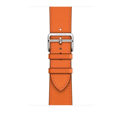 Apple Watch Hermès - 44mm Orange Swift Leather Single Tour