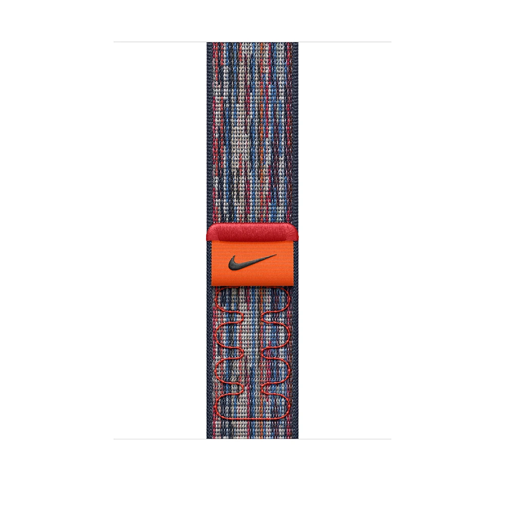 46mm Blue/Red Nike Sport Loop