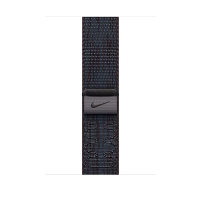 46mm Black/Blue Nike Sport Loop