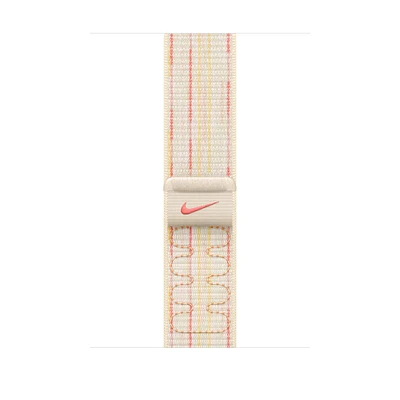 46mm Starlight/Pink Nike Sport Loop