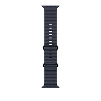 49mm Navy Ocean Band - Black Titanium Finish